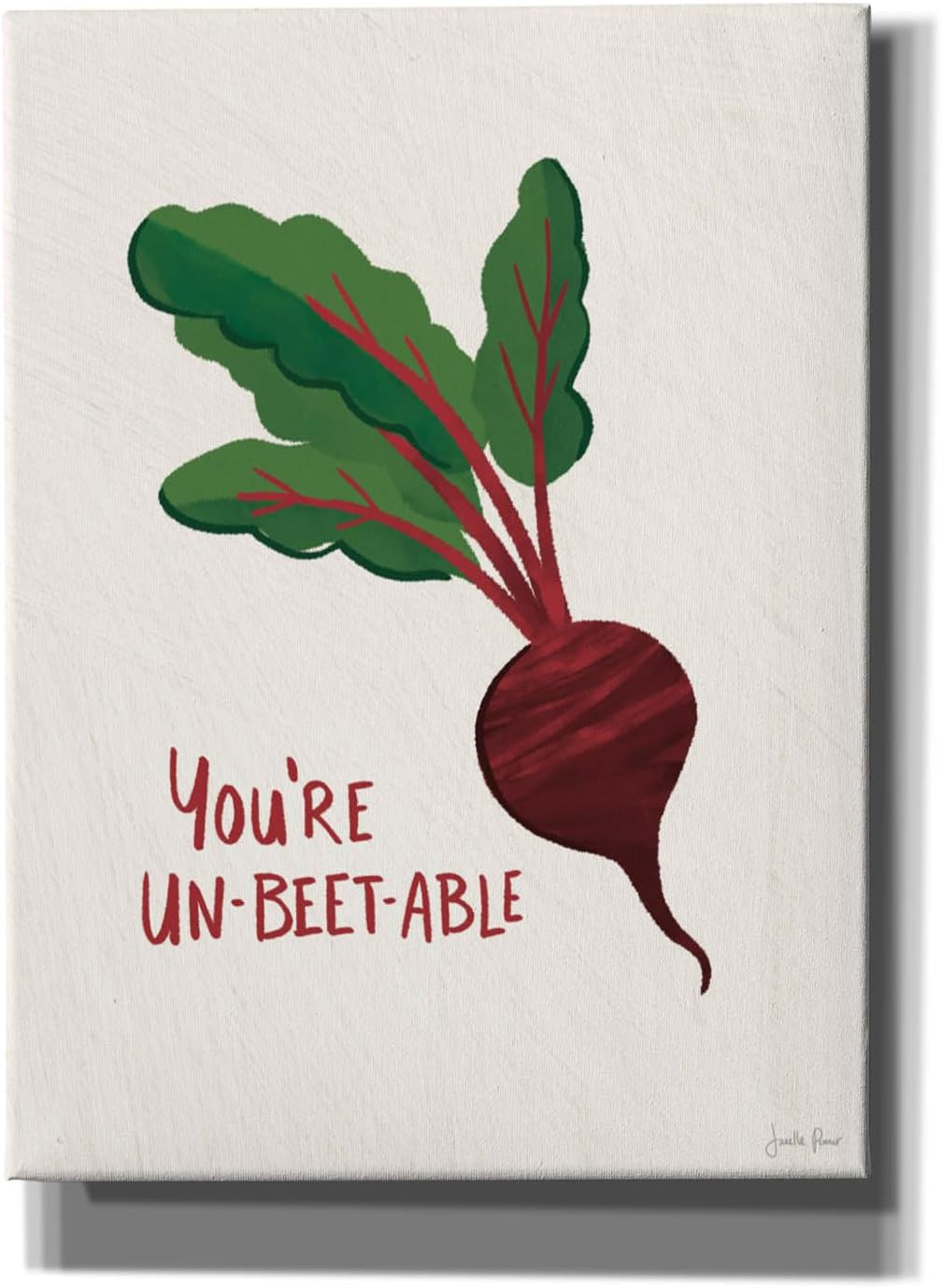 Epic Graffiti 'Veggie Fun 1' by Janelle Penner Canvas Wall Art, 40" x 54"